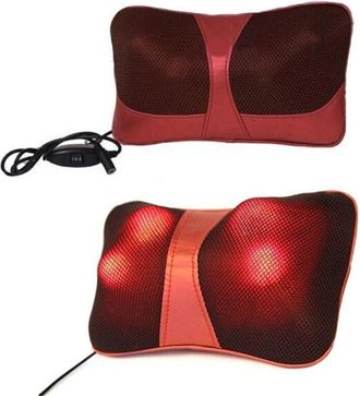 Trade Shop Coj&iacute;n De Masaje Shiatsu Masajeador Shiatsu Coche Infrarrojos Cuello Relajarse Spa