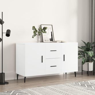 vidaXL Aparador De Madera De Ingenier&iacute;a Blanco 100x36x60 Cm Vidaxl