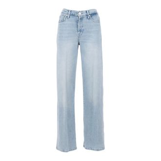 7 For All Mankind Straight Jeans, male, Blue, Size: W27 Lotta Tailorless Jeans