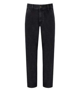 Carhartt Work in Progress Carhartt Wip Single Knee Stone Washed Black Jeans
