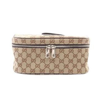 Gucci Pre-owned Belt Bags, female, Beige, Size: ONE SIZE Pre-owned GG Canvas Waist Bag