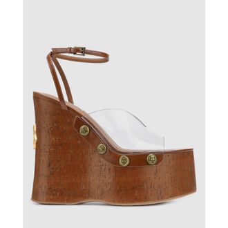 Naked Wolfe Tiger Lilly Brown TPU in Clear at Nordstrom, Size 10