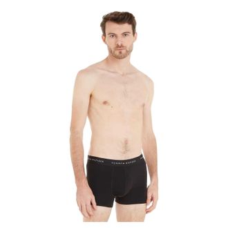 Tommy Hilfiger Klassieke boxershorts van katoenmix voor heren (set van 3) (Zwart/Grijs/Wit)
