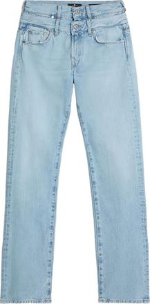 7 For All Mankind Tess straight jeans - women - Cotton - 25 - Blue
