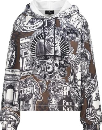 Monari Stijlvolle Sweater - Dames - Sweatshirts & Hoodies - Veelkleurig - Maat: M Leer