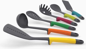 Joseph Joseph Juego De Utensilios De Cocina Multicolor Joseph Joseph Elevate 6 Piezas, Utensilios Resistentes Y Funcionales, Ideal Para Tu Cocina Moderna Color Vibr