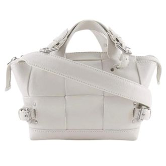 Bottega Veneta Pre-owned Mini Bags, female, White, Size: ONE SIZE Pre-owned Mini Bag