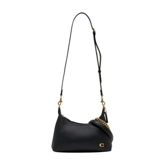 Coach Tassen, Dames, Zwart, ONE Size, Leer, Juliet Shoulder Bag 25