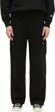 Champion Pantaloni Cargo - - Trousers - Uomo - Nero - L