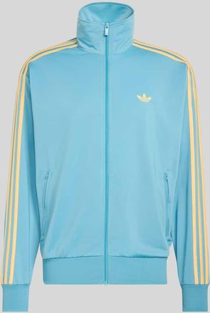 adidas Originals Loose Fit Trainingsjacke mit Logo-Applikation Modell FIREBIRD in Tuerkis, Gr&ouml;&szlig;e XS
