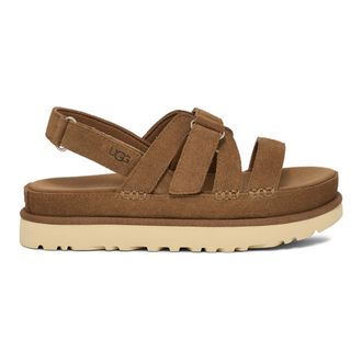 UGG Flat Sandals, female, Brown, Size: 10 US Goldenstar Gleam Sandal