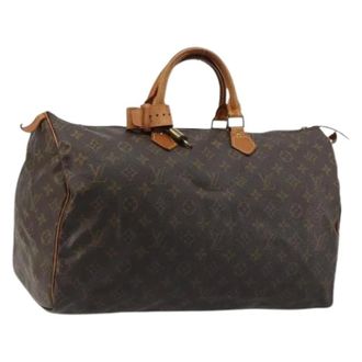 Louis Vuitton Pre-owned Speedy 40 Hand Bag - Dames - Pre-owned - Bruin - Maat: ONE Size Leer