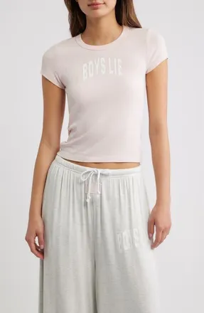 Boys Lie Pinky Promise Graphic Baby Tee at Nordstrom, Size X-Small/small