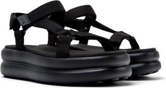 Camper Pelotas Flota Up Platform Sandal in Black at Nordstrom, Size 38