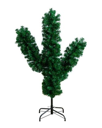 Nearly Natural 4ft Artificial Cactus Christmas Tree