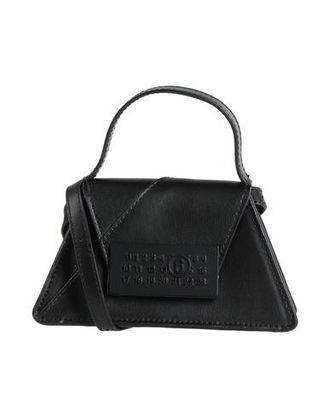 バッグチャーム Maison Margiela [Maison Margiela] Women's Stitch Leather Com Maison Margiela four-stitch Leather wallet-on-chain | Black