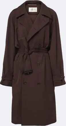 Saint Laurent Trench doppiopetto in lana