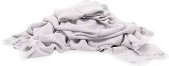 Brunello Cucinelli Cashmere And Silk Diamond Yarn Scarf