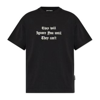Palm Angels T-Shirts, male, Black, Size: 2XL Printed T-Shirt