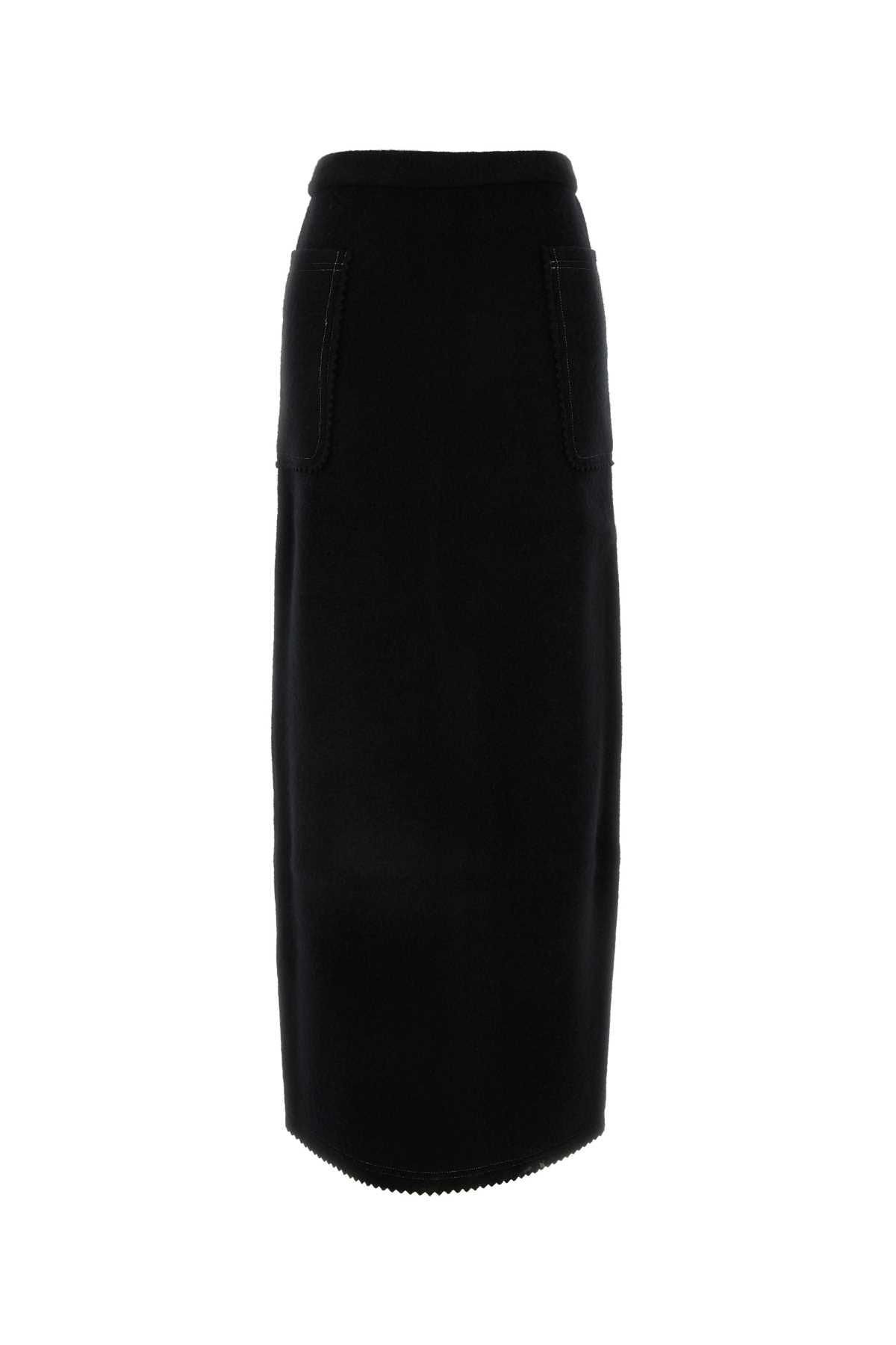 スカート Miu Miu Black Stretch Silk Skirt Miu Miu Black Stretch Silk Skirt from $2,135.00 - on Stylight