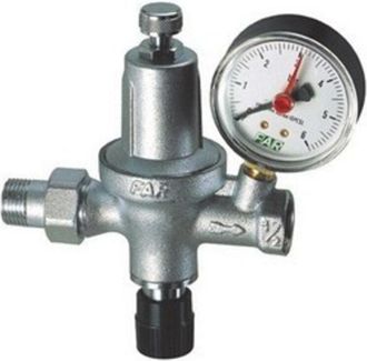 Far GRUPPO DI RIEMPIMENTO AUTOMATICO CROMATO CON MANOMETRO (FAR) M.F. 1/2 gas FAR