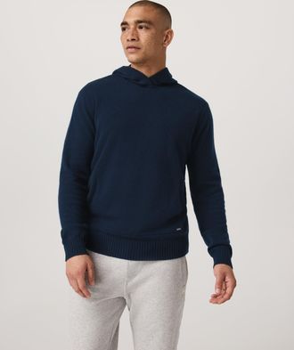 Vuori Clothing Berik Cashmere Hoodie | Ink | Medium