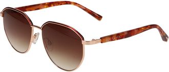 Ted Baker TB1700 471 Womens Sunglasses Gold Size 55
