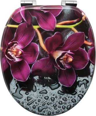 Woltu Tapa De Wc Tapa De Inodoro Asiento De Inodoro Bisagra De Cierre Suave Instalar R&aacute;pida Antibacteriano J - Woltu