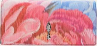 Christian Louboutin Bettina Clutch Bag in Floral-Print Crepe de Chine