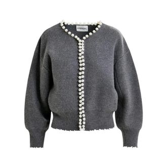 Essentiel Donna, Maglie, Grigio, S, new