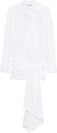 The Attico Short Dress - Dames - Shirt Kleedjes - Wit - M - Kleedjes