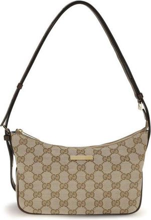 Gucci Lady Lunetta Shoulder Bag Beige