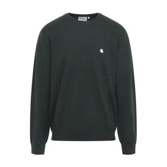 Carhartt Work in Progress Madison Sweater - Heren - Truien - Groen - Maat: XL Wol
