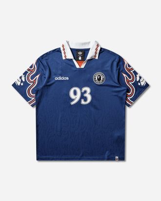 adidas BAPE SSL Flame Jersey Japan Blue