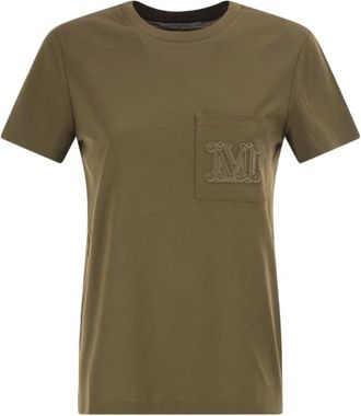 Max Mara Mujer, Camisetas, Verde, Talla: XL