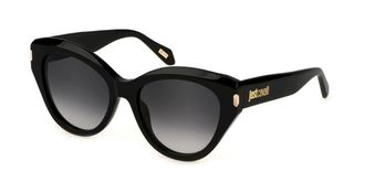 Just Cavalli SJC033 0700 Womens Sunglasses Black Size 55
