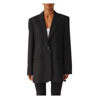 Pinko Pinko, Jassen, Dames, Zwart, M, Polyester, Kamut Jacket