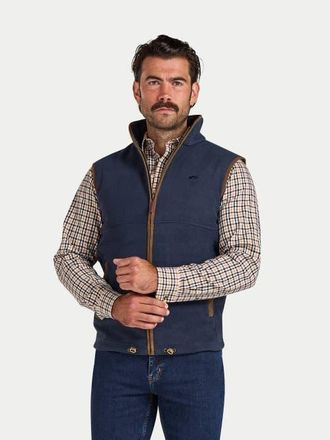 Raging Bull Fleece Gilet in Navy at Nordstrom, Size Medium Big