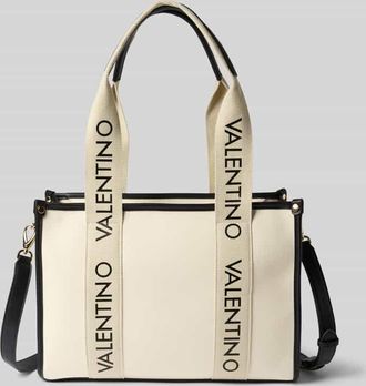 Valentino Handbags Tasche mit Label-Details Modell CANDLE in Ecru, Gr&ouml;&szlig;e 1