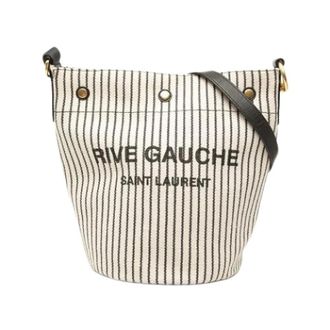 Saint Laurent Pre-owned Canvas Bucket Bag - Pre-owned - Mujer - Beige - ONE SIZE