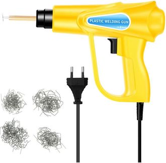 OEM Grapadora T&eacute;rmica De 70 W, Kit De Reparaci&oacute;n De Parachoques De Coche Para M&aacute;quina De Soldadura De Pl&aacute;stico, 4 Tipos De Grapas: Planas/de Esquina Exter