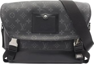 Louis Vuitton Borsa a spalla Messenger Voyage PM Monogram Eclipse 2017 - Nero