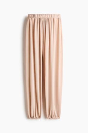 H&M Pull-on Balloon Trousers in Light Beige at Nordstrom, Size X-Small