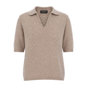 Fabiana Filippi Dames, Tops, Beige, Maat: XS