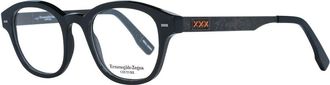 Ermenegildo Zegna Black Horn Glasses Mens (Frames)