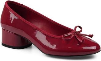 Candie's Savage Pump in Red Faux at Nordstrom, Size 11