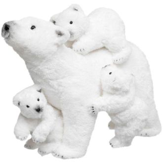 Atmosphera Decorazione natalizia, Famiglia di orsi, H 42 cm - Atmosphera cr&eacute;ateur dint&eacute;rieur