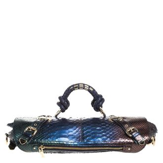 Versace Canyon Multicolor Top Handle Bags