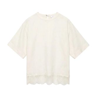 Alchemist Dames, Blouses & Shirts, Wit, Maat: S Viscose