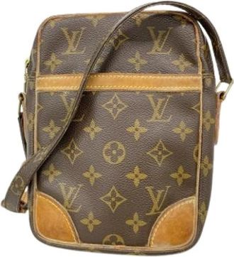 Louis Vuitton Pre-owned Vintage Shoulder Bag - Dames - Vintage Schoudertas - Bruin - ONE Size - Vintage